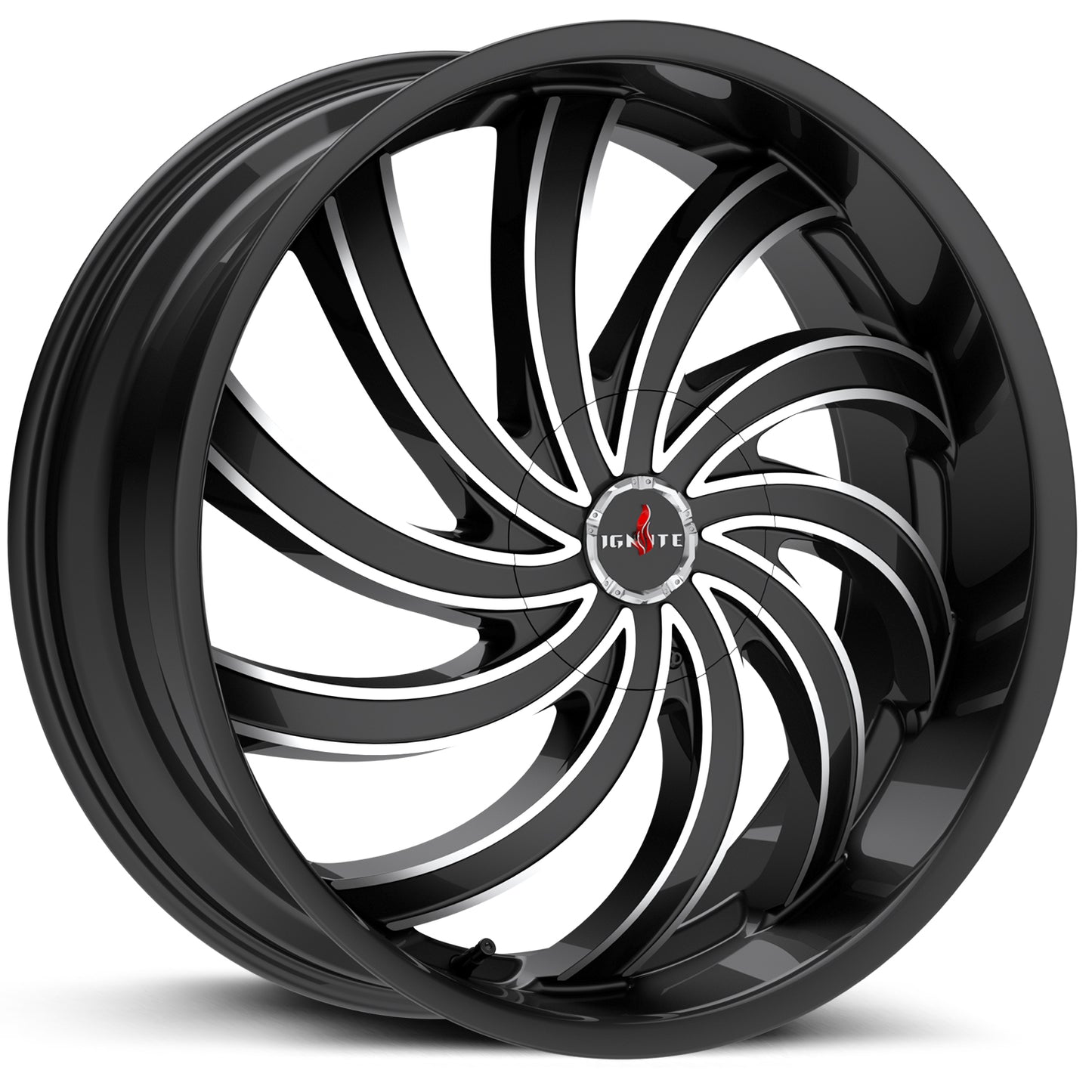 Flame Gloss Black Milled