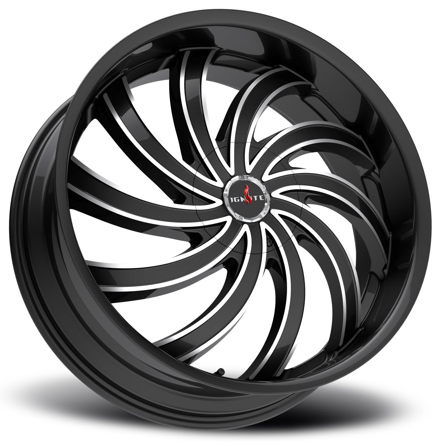 Flame Gloss Black Milled