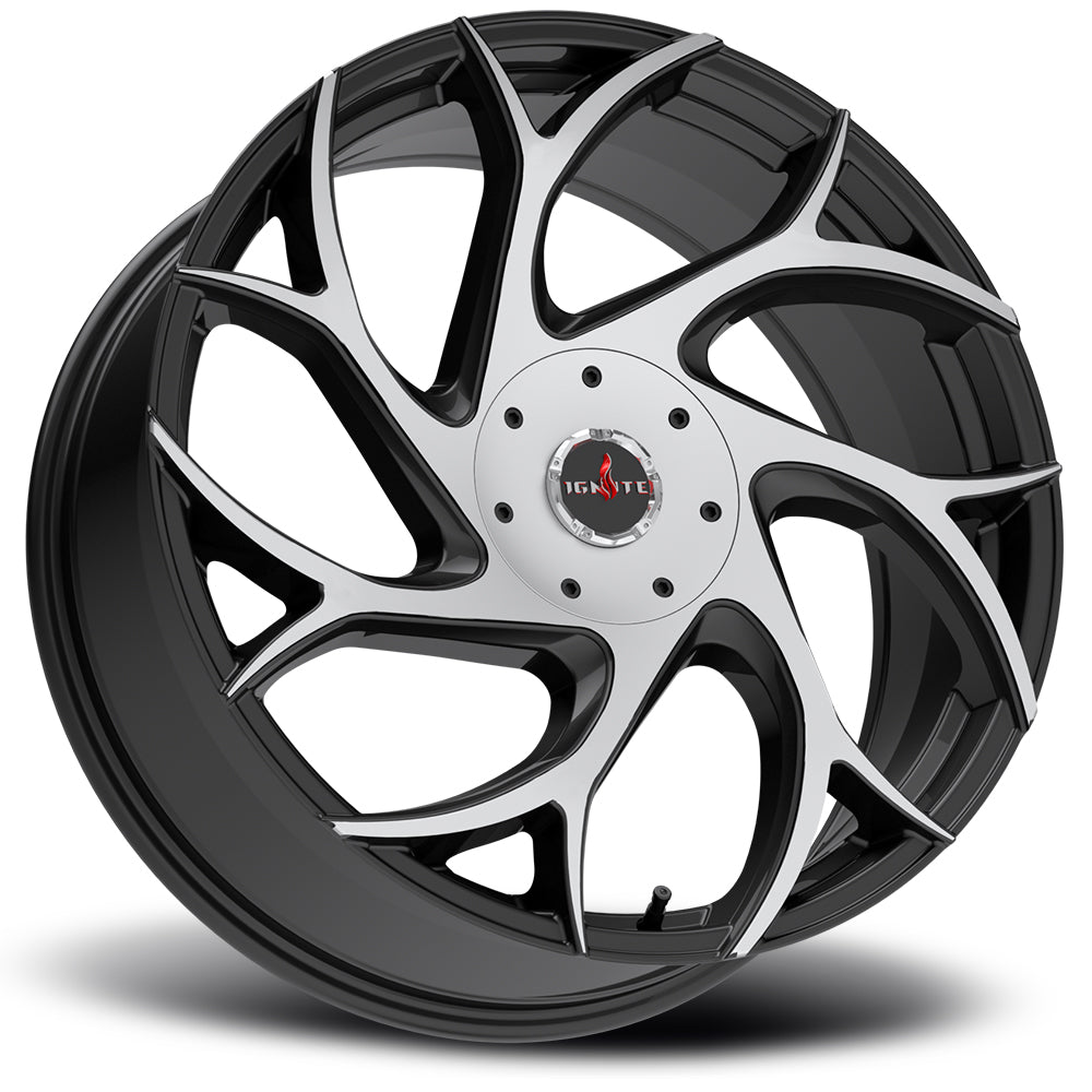 Inferno Gloss Black Machined