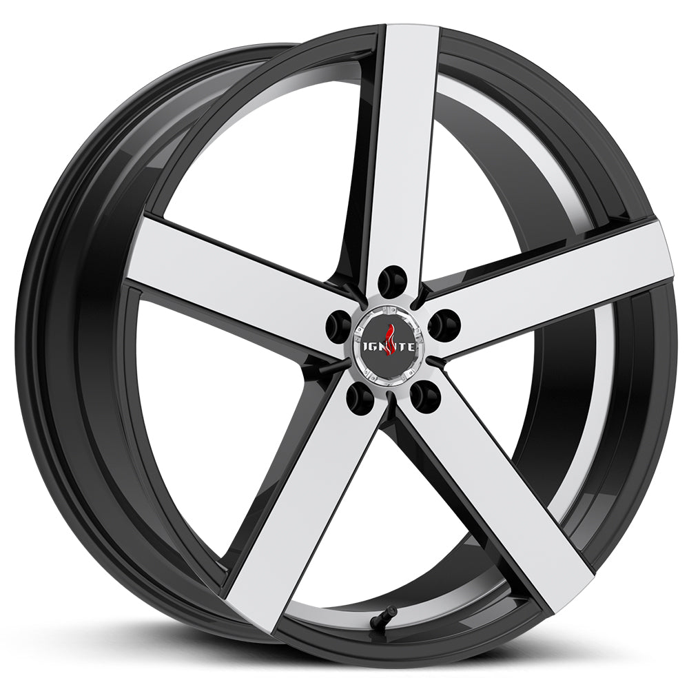 Spark Gloss Black Machined