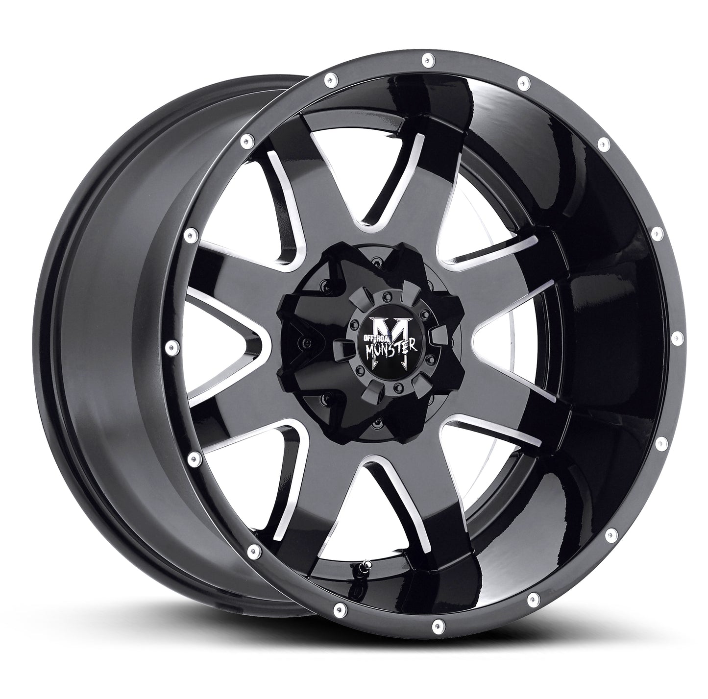 M08 Gloss Black Milled