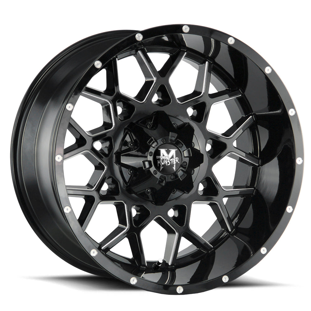 M14 Gloss Black Milled