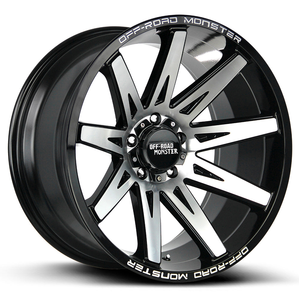 M25 Gloss Black Machined