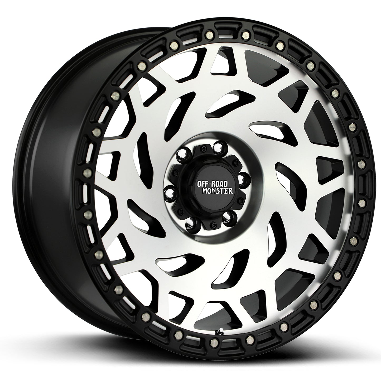 M50 Gloss Black Machined Black Rim