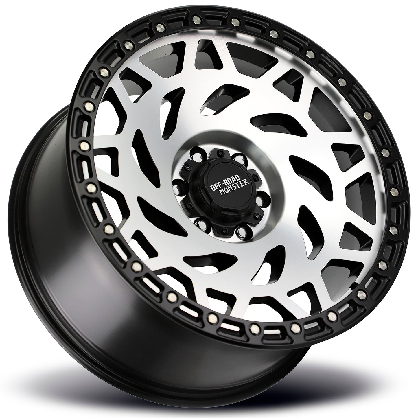 M50 Gloss Black Machined Black Rim