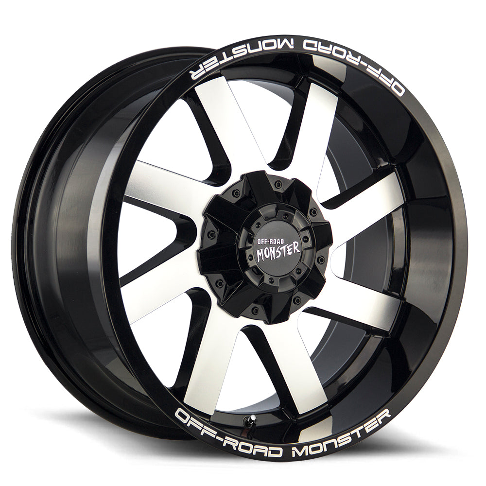 M80 Gloss Black Machined