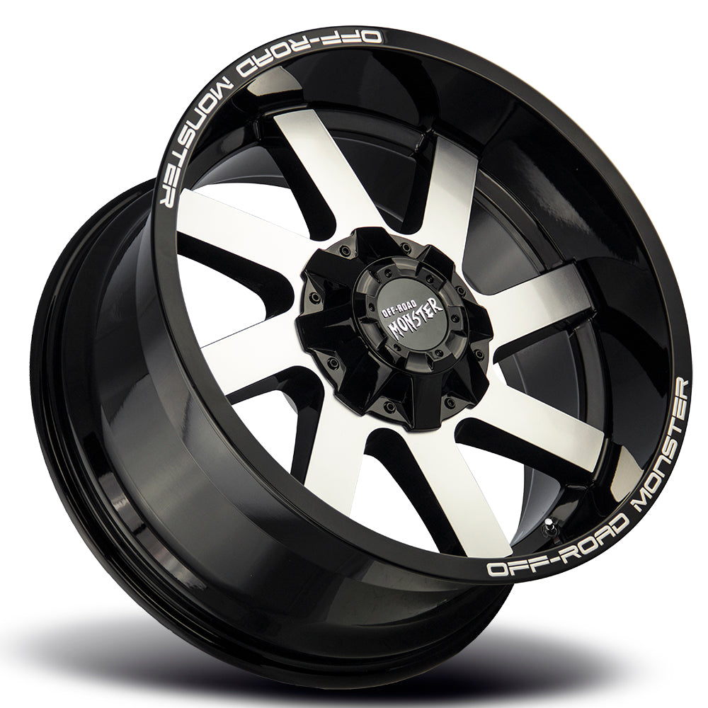 M80 Gloss Black Machined