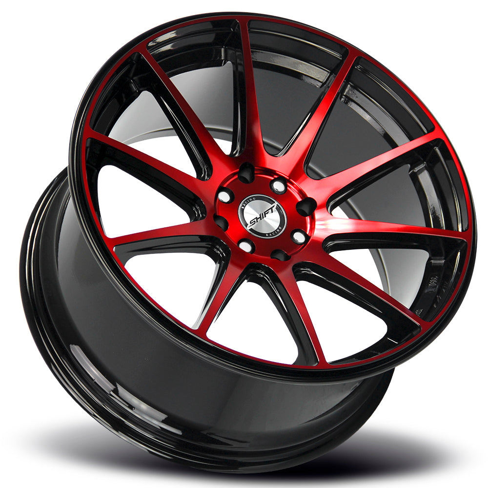 Gear Gloss Black Candy Red Machine