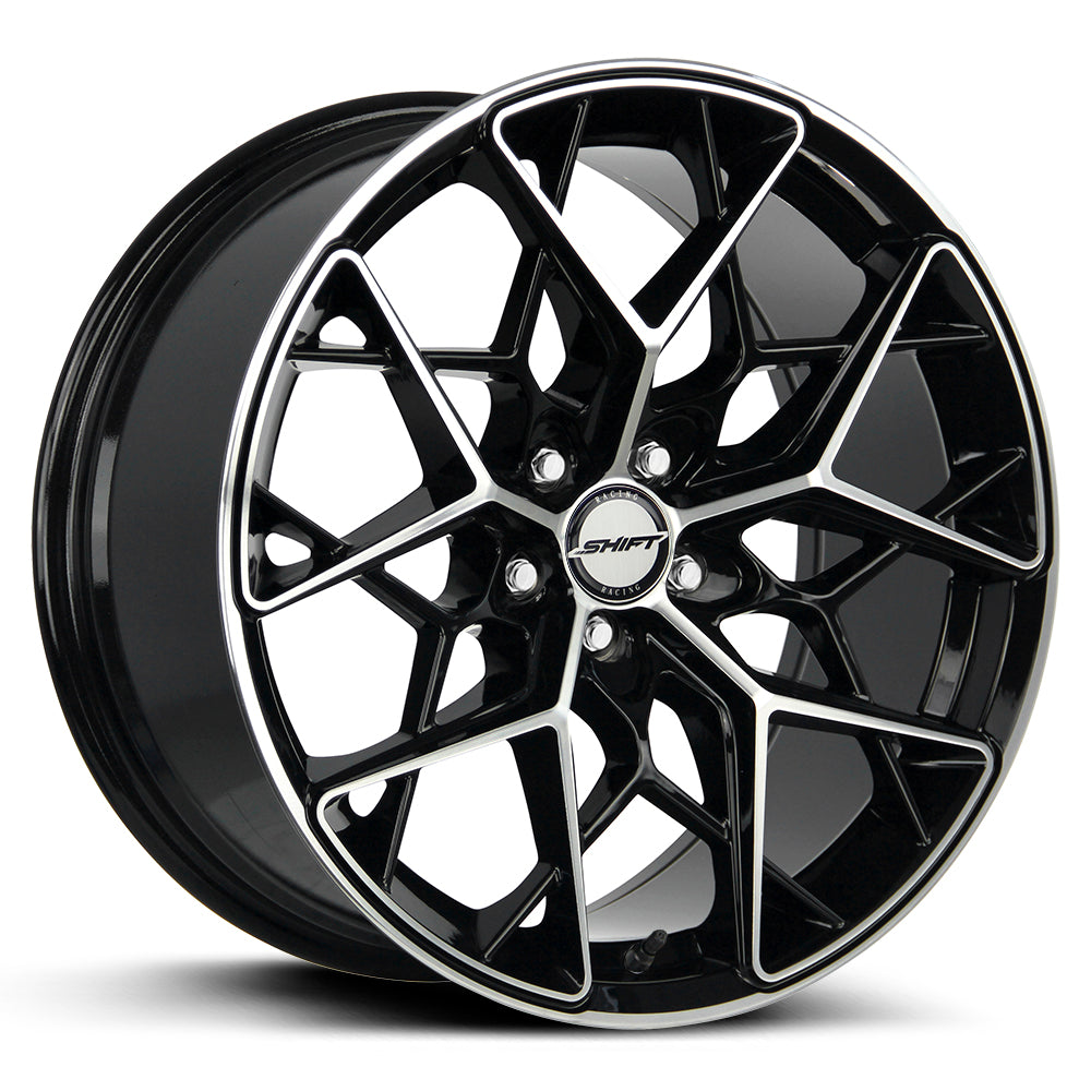 Piston Gloss Black Machined