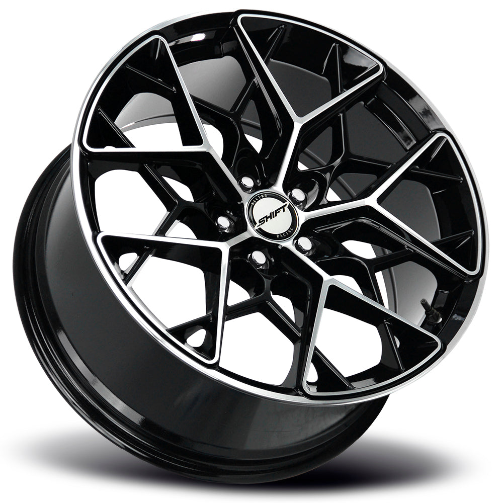 Piston Gloss Black Machined