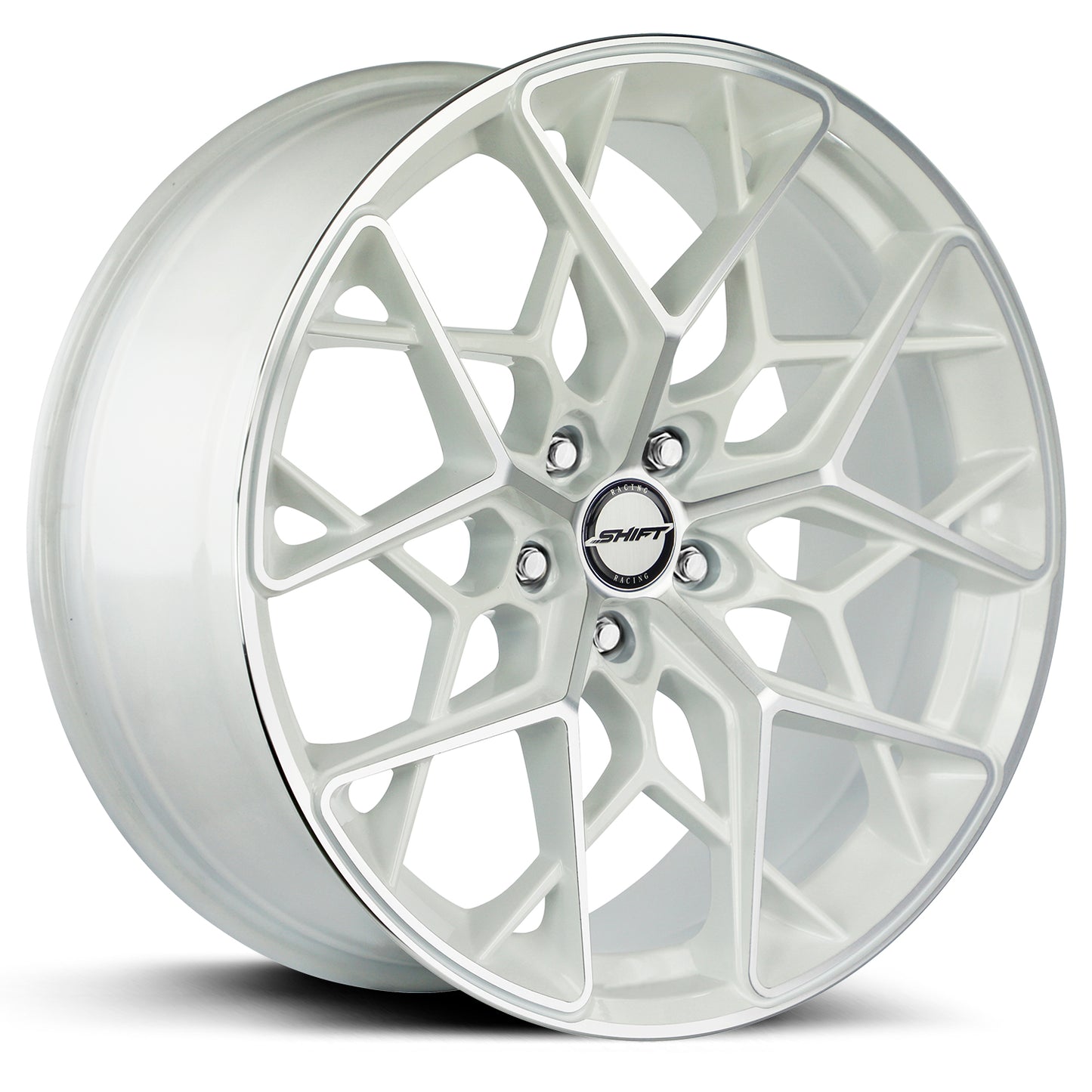 Piston White Machined