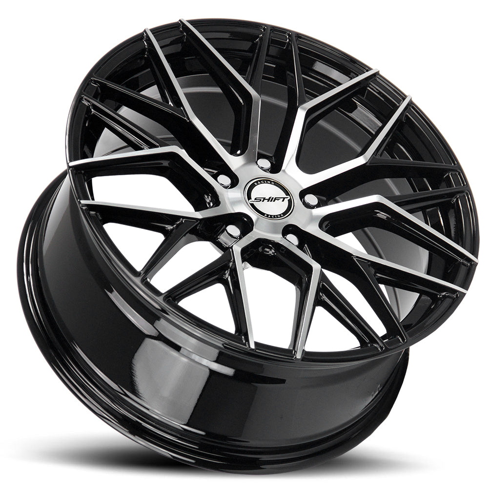 Spring Gloss Black Machined