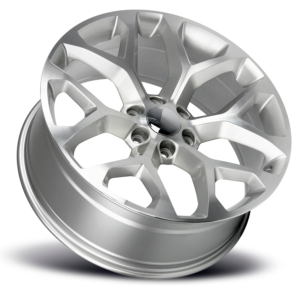 Snowflake Silver Machined