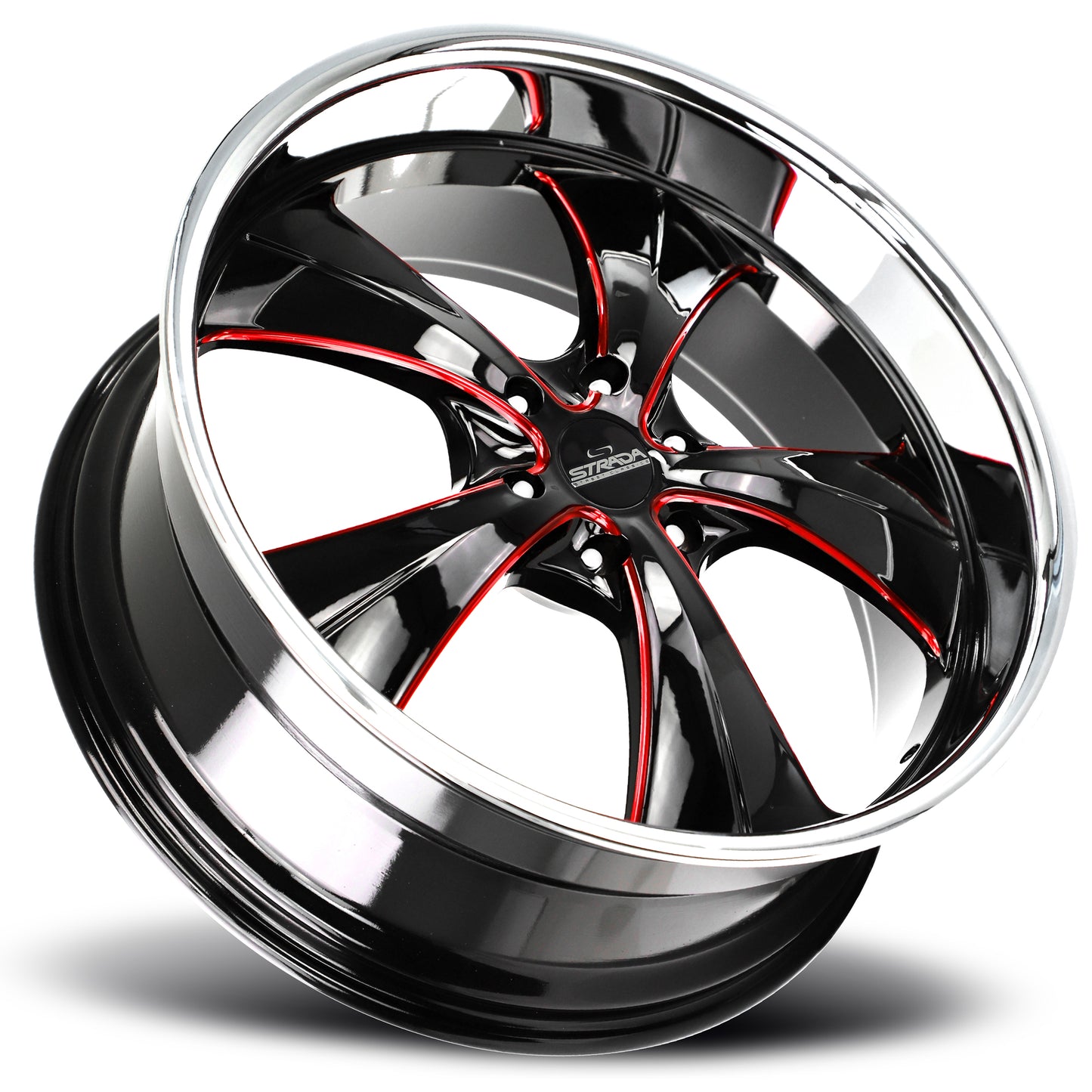 Old Skool Gloss Black Candy Red Milled