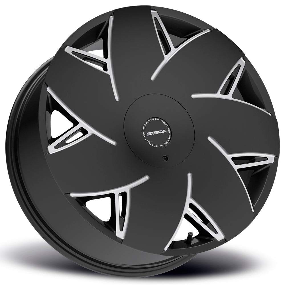Turbina Gloss Black Milled