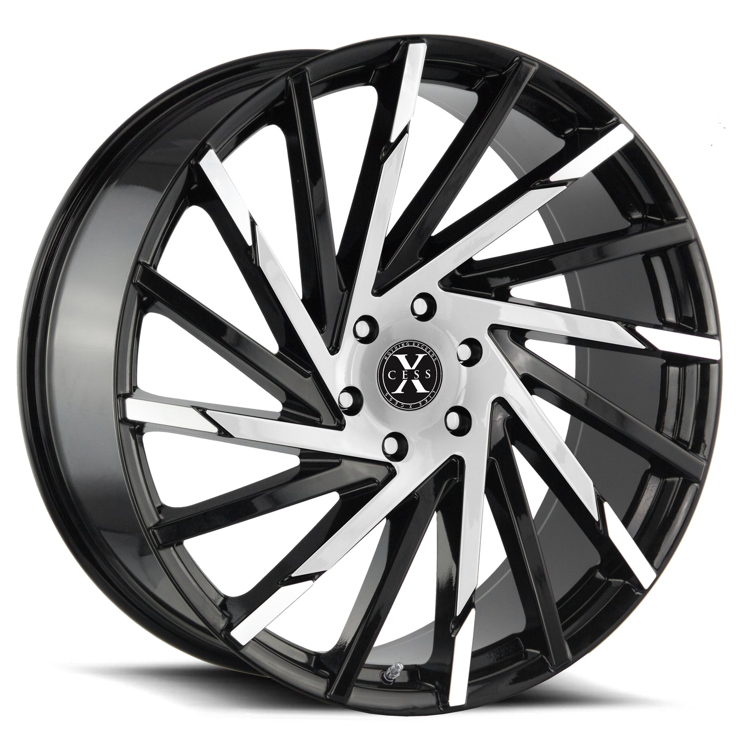 X02 Gloss Black Machined