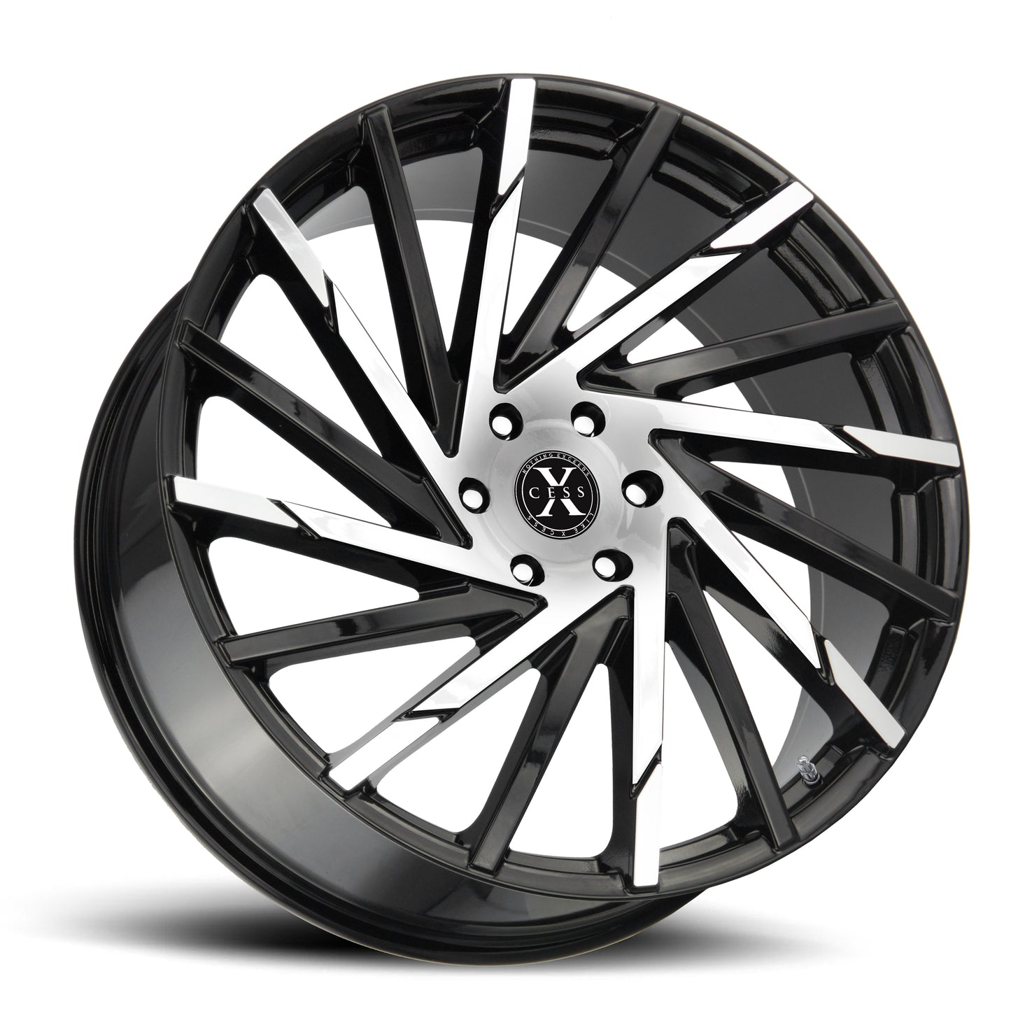 X02 Gloss Black Machined
