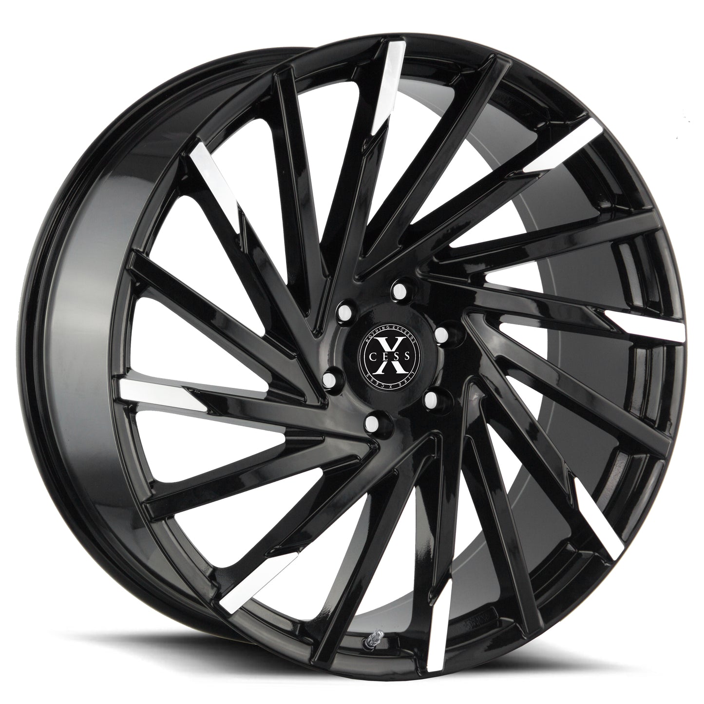 X02 Gloss Black Machined Tips