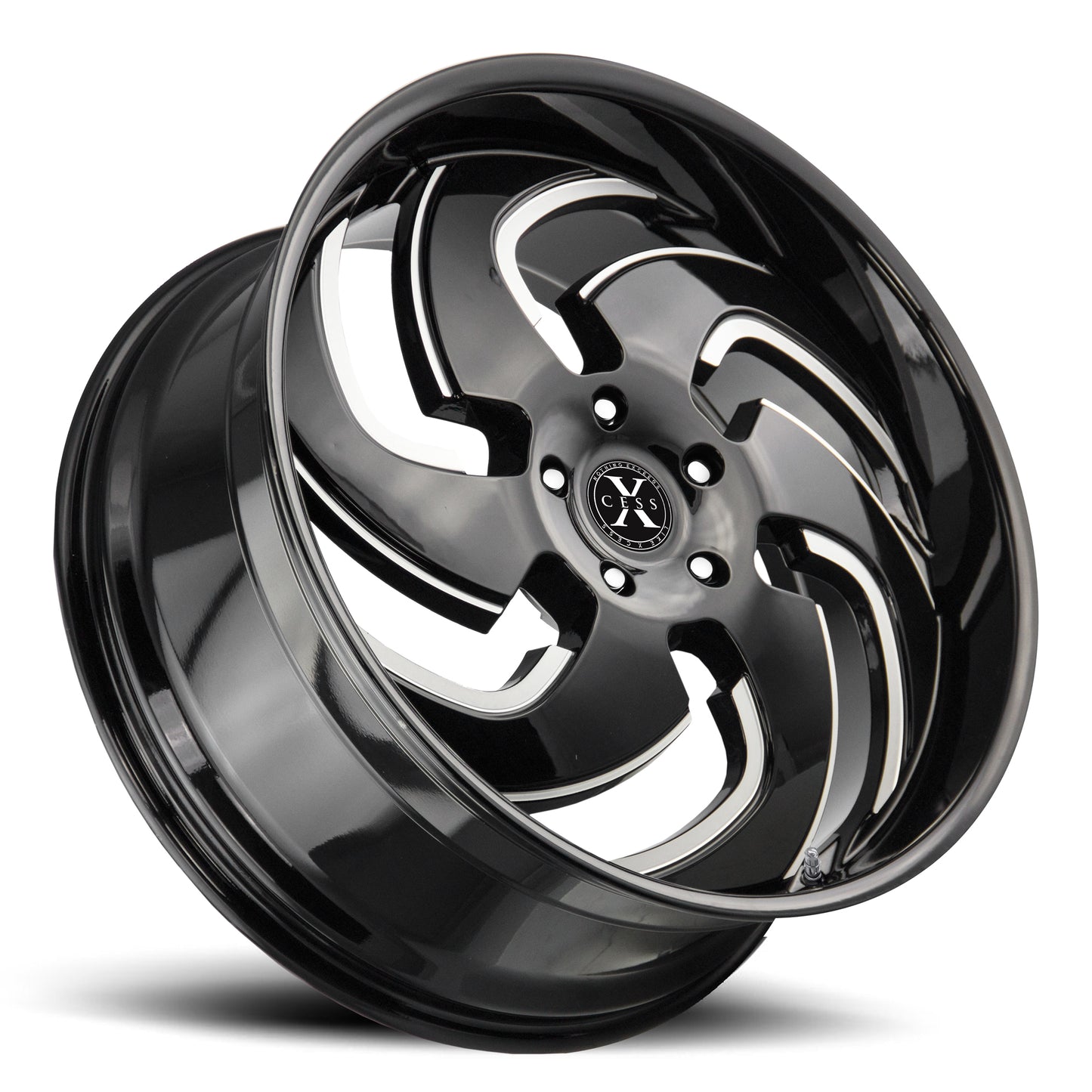 X03 Gloss Black Milled