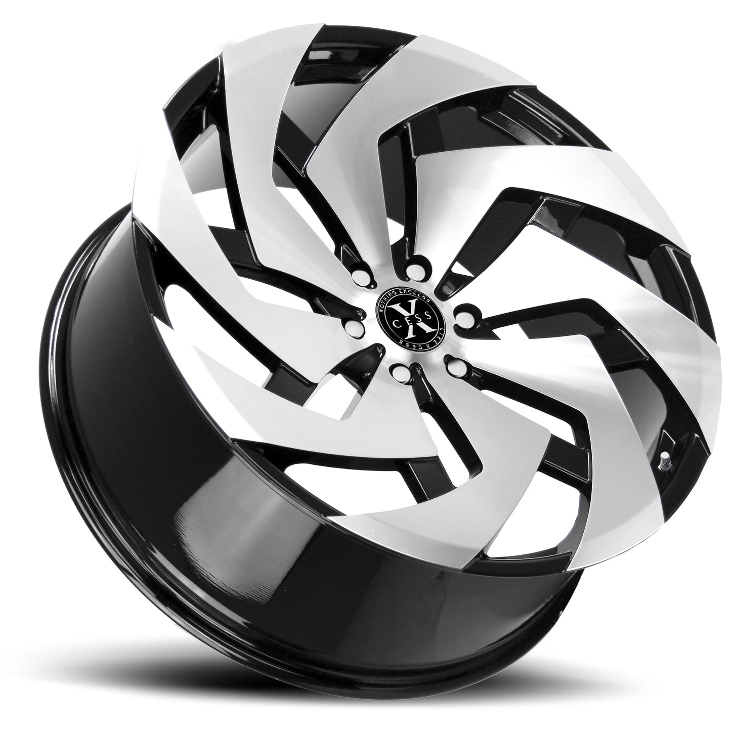 X04 Gloss Black Machined