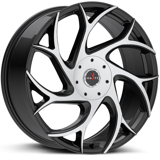 Inferno Gloss Black Machined