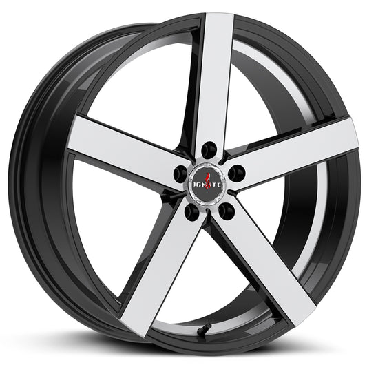 Spark Gloss Black Machined
