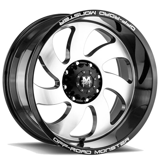 M07 Gloss Black Machined
