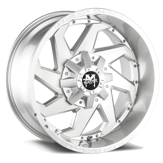 M09 Brushed Face Silver
