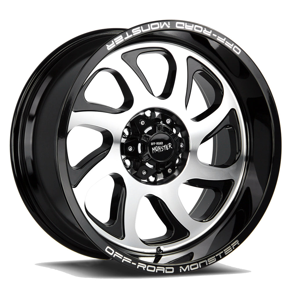 M22 Gloss Black Machined