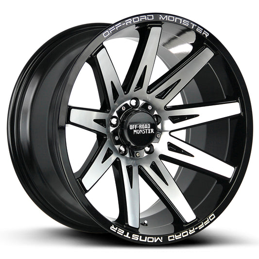 M25 Gloss Black Machined