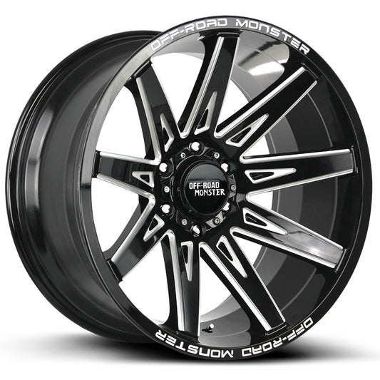 M25 Gloss Black Milled
