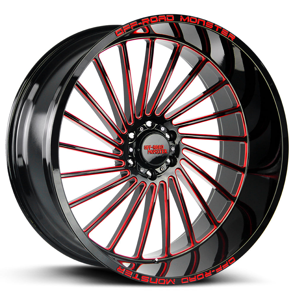 M27 Gloss Black Candy Red Milled