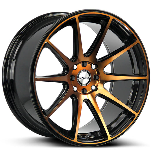 Gear Black Machined Bronze