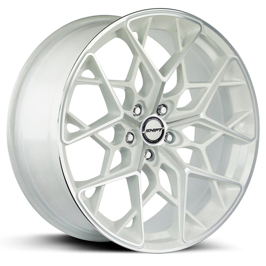 Piston White Machined