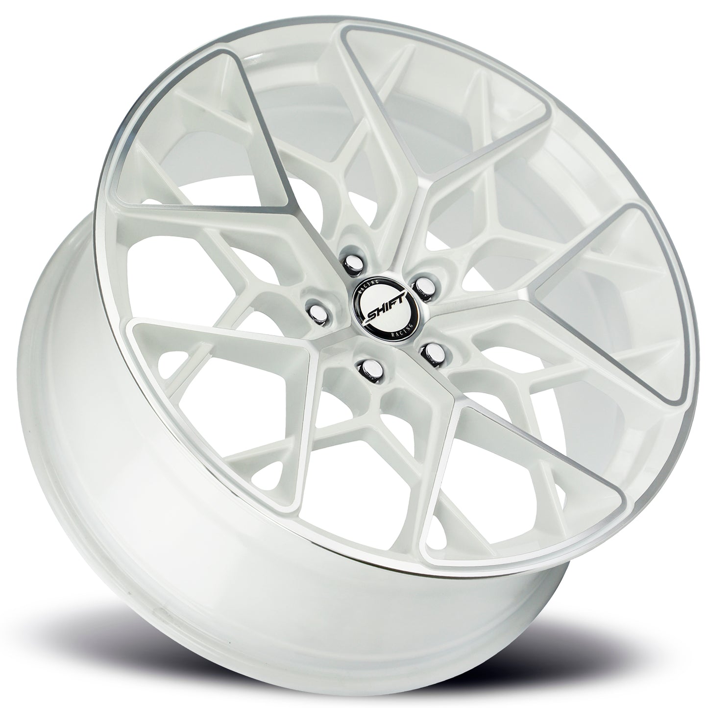 Piston White Machined