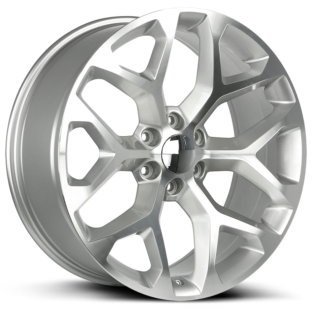 Snowflake Silver Machined