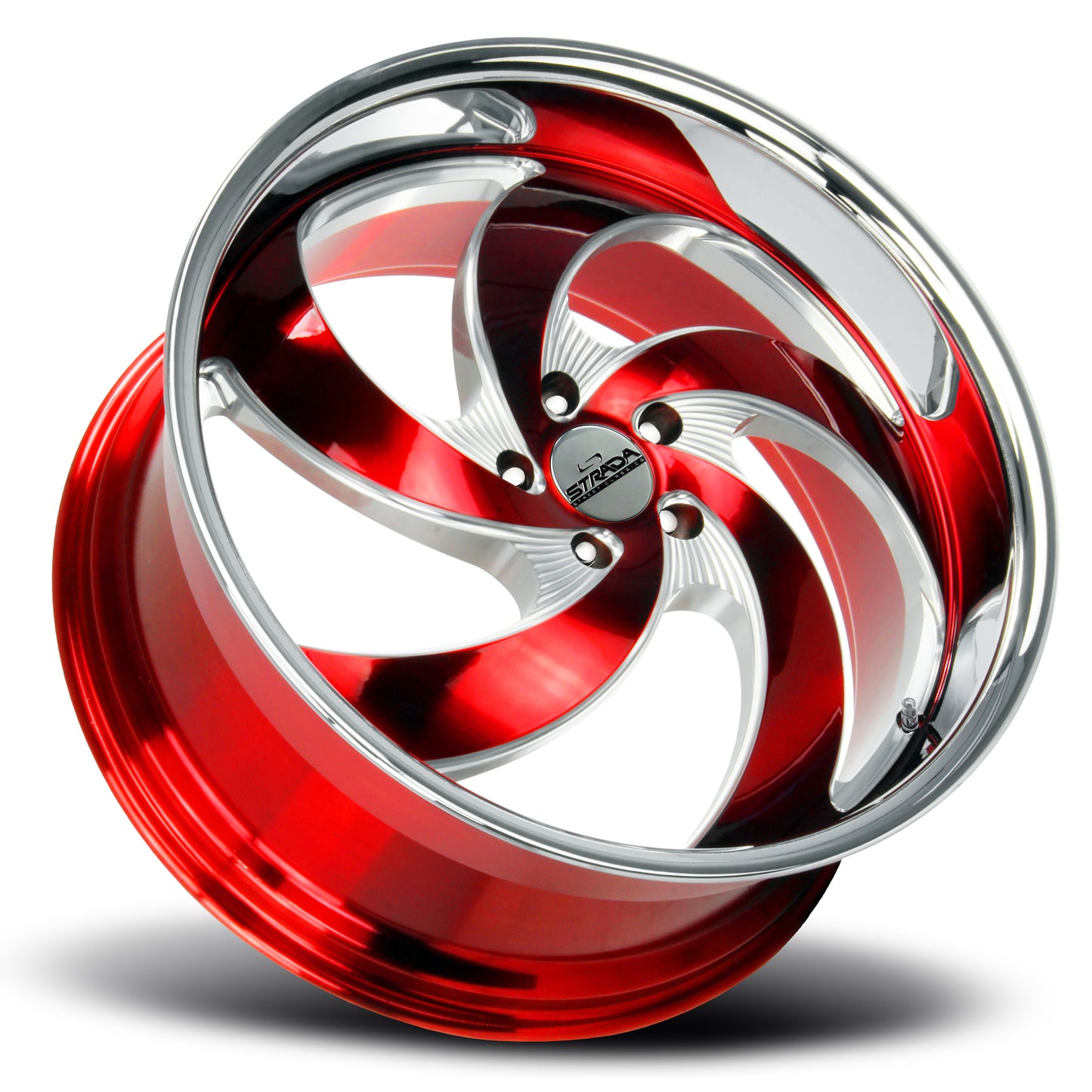 Retro 5 Candy Red Milled Ss Lip