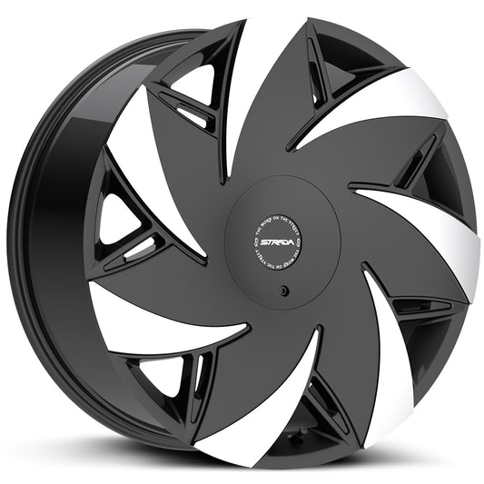 Turbina Gloss Black Machined Tips