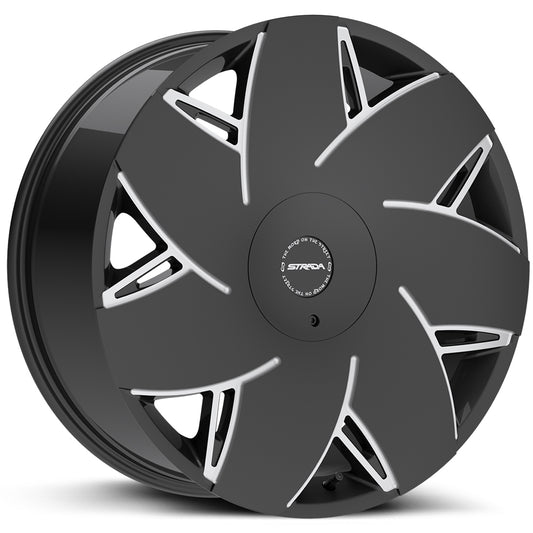 Turbina Gloss Black Milled